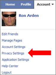 Facebook privacy settings