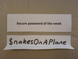 secure password