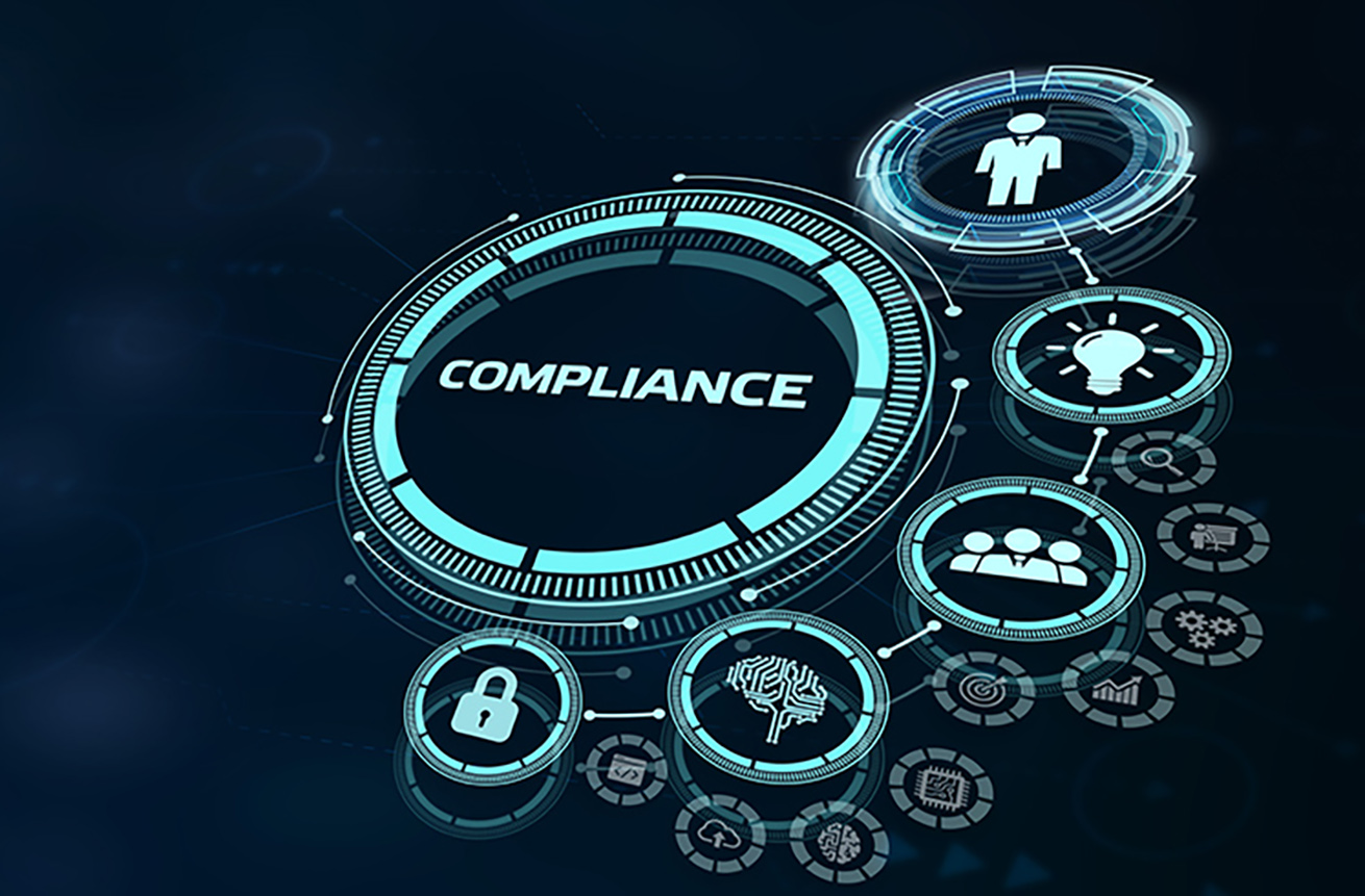 Business, Technology, Internet and network concept. Compliance Rules Law Regulation Policy.