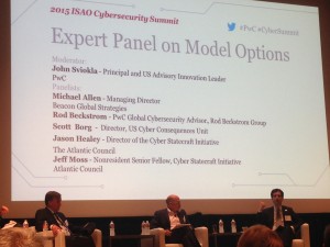 PwC 2015 ISAO Cybersecurity Summit